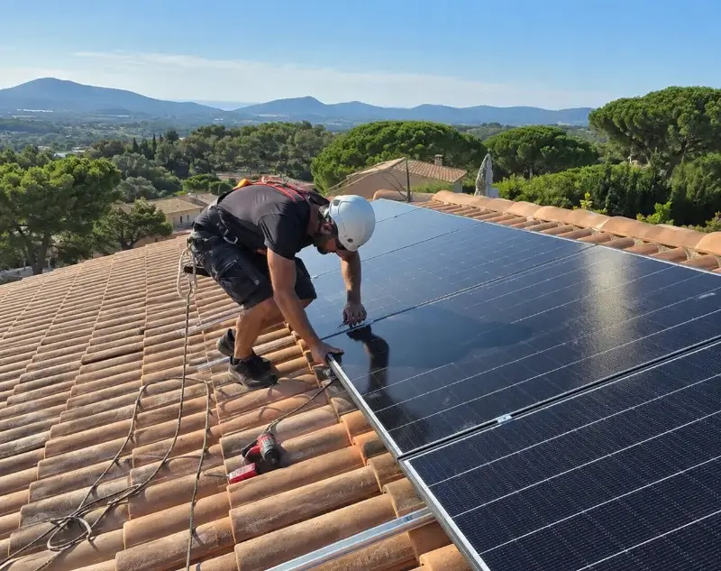 Installateur panneaux solaires Lasserre-de-Prouille — pose photovoltaïque sur toiture